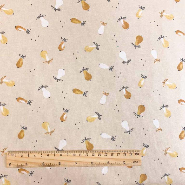 Poires sur Fond Cassonade | 1m x 1m50