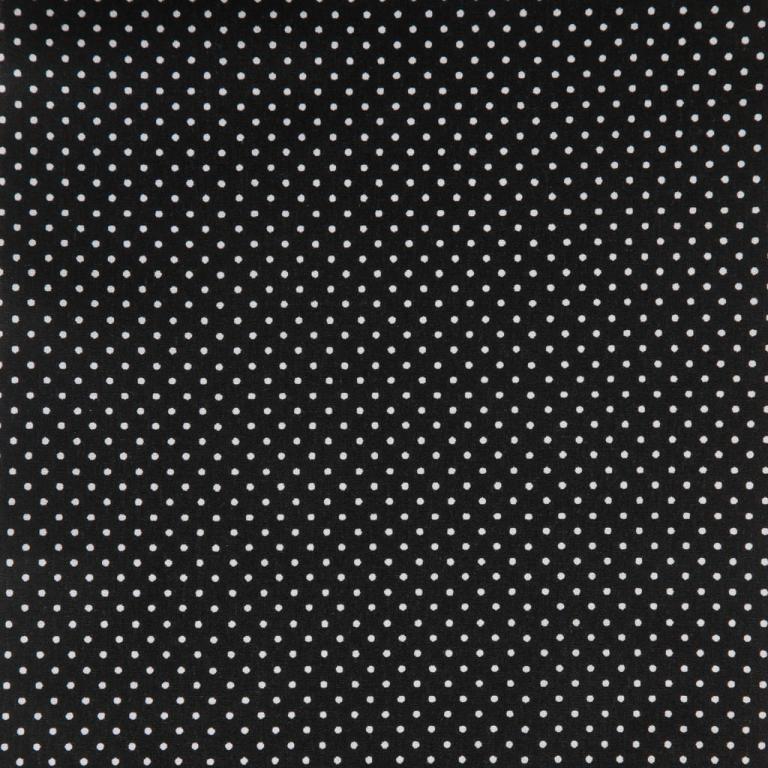 Pois Piselli Fond Noir | 1m x 1m50