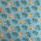 Perroquets Toessa Fond Vert Menthe | 1m x 1m50