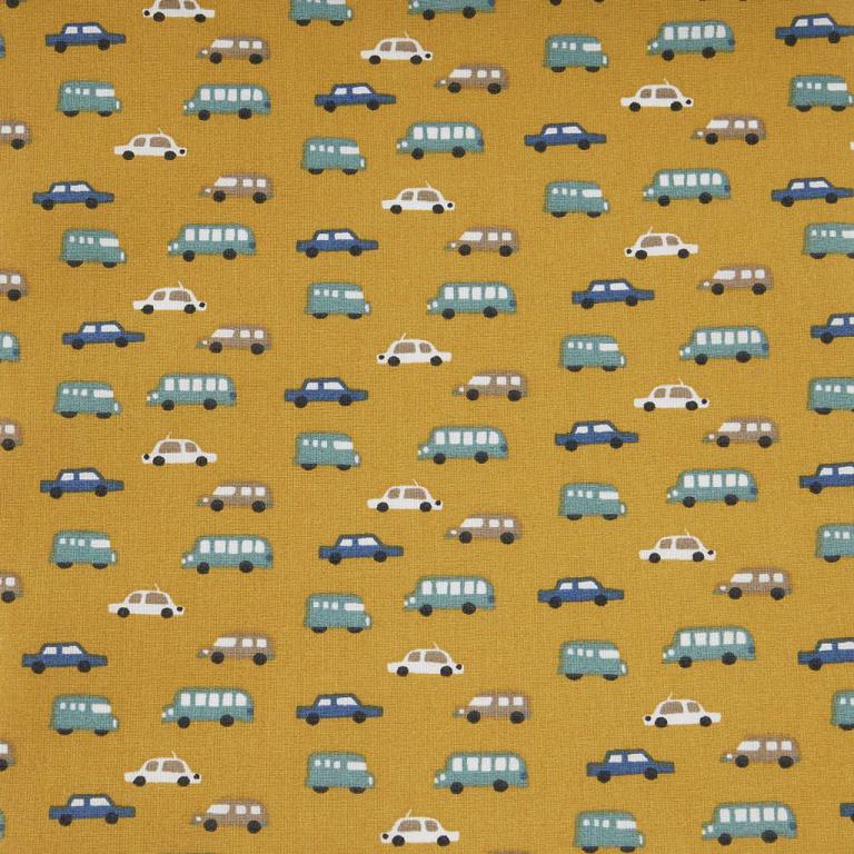 Voitures Luigi Fond Moutarde | 1m x 1m50