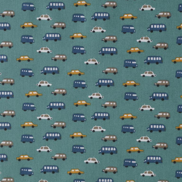 Voitures Luigi Fond Vert | 1m x 1m50
